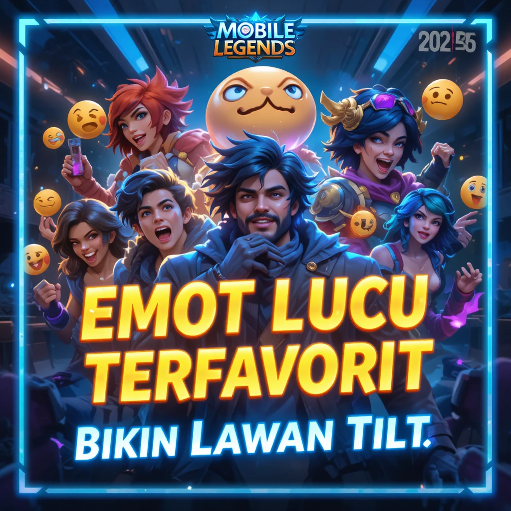 Emote Lucu Terfavorit: Bikin Lawan Tilt di Ranked MLBB 2025