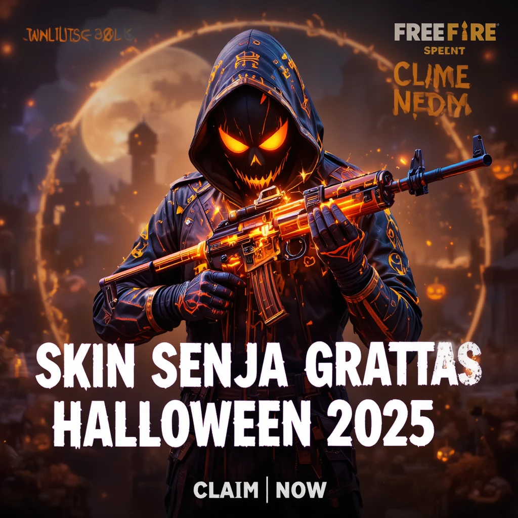 Skin Senjata Gratis Event Halloween Free Fire 2025: Cara Klaim Mudah!