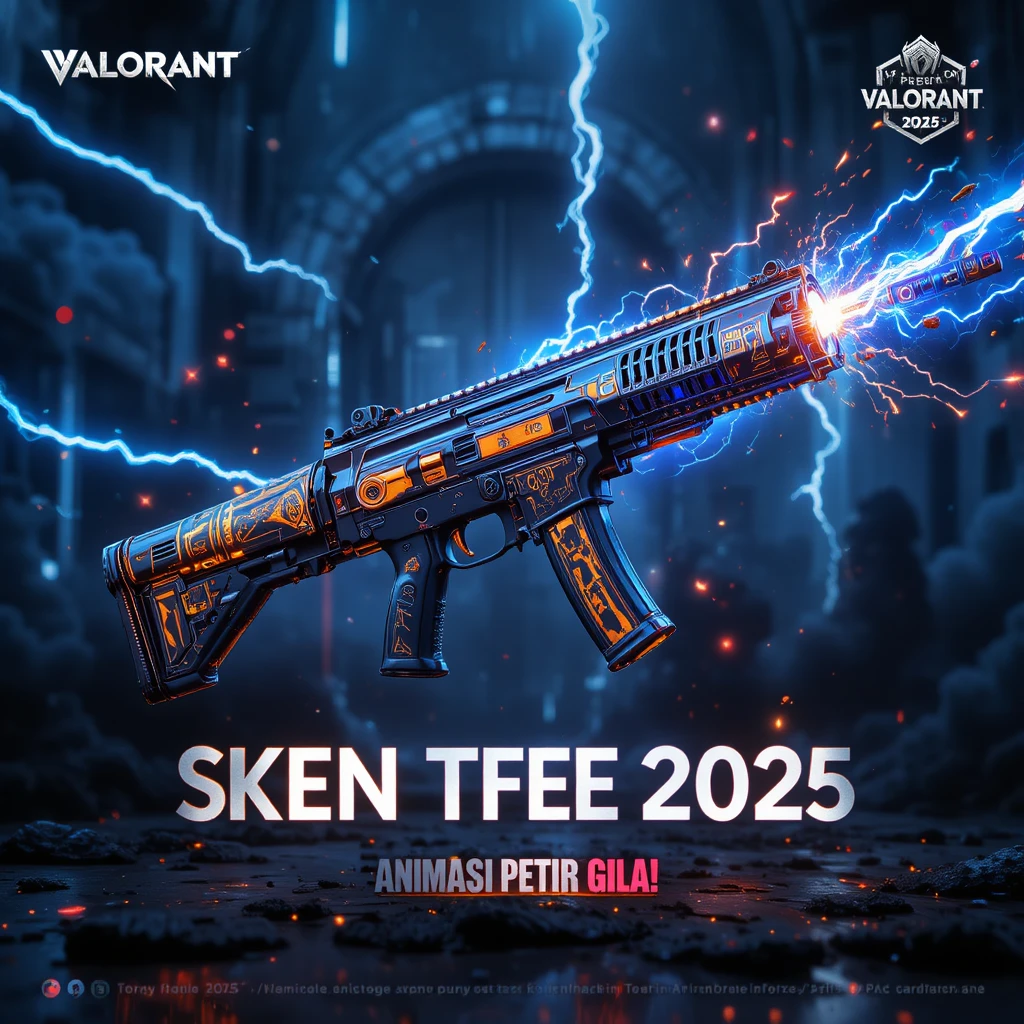Skin Vandal Prestige 2025 Valorant: Animasi Petir Bikin Lawan Grogi!