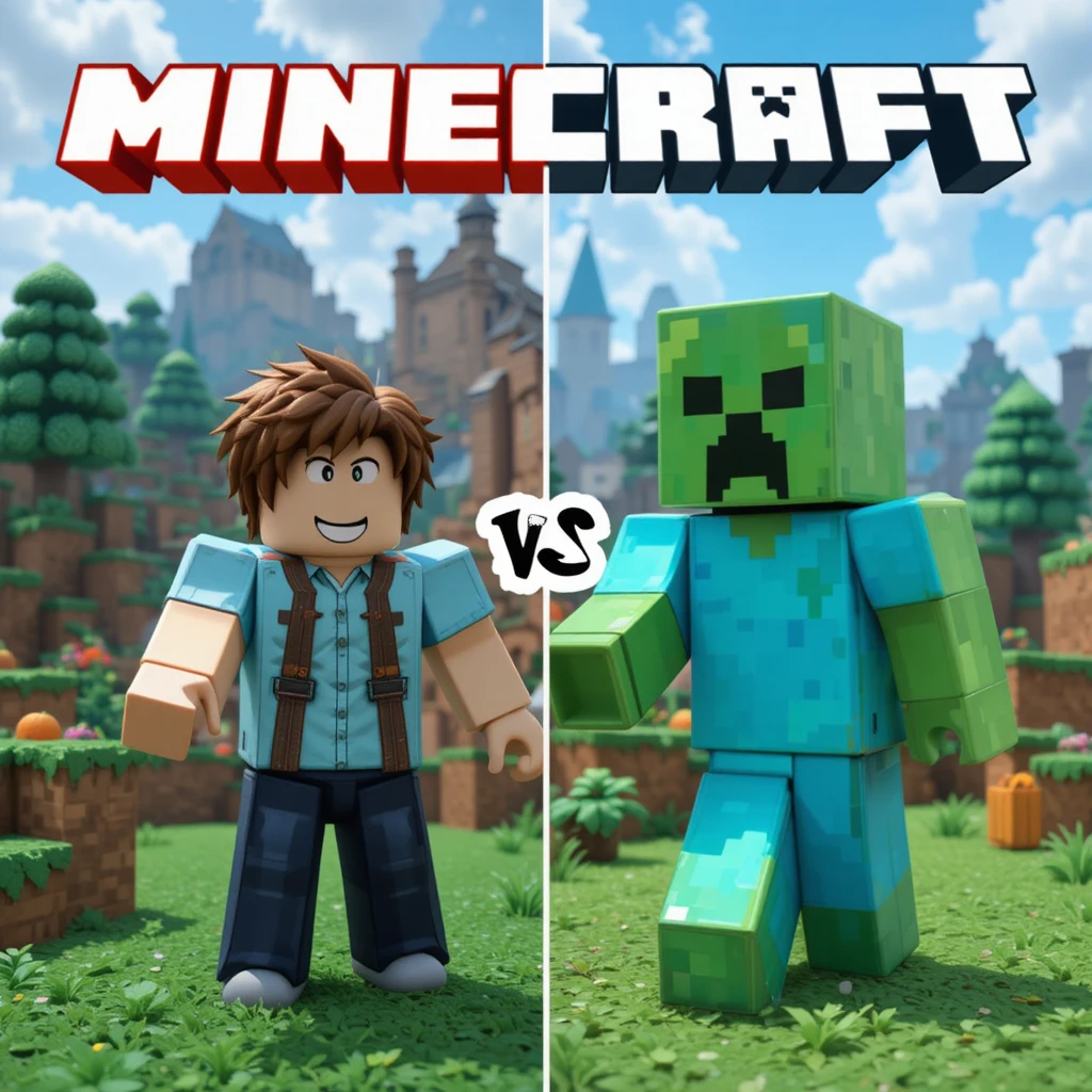 Roblox vs Minecraft: Mana yang Lebih Cocok untuk Anak?