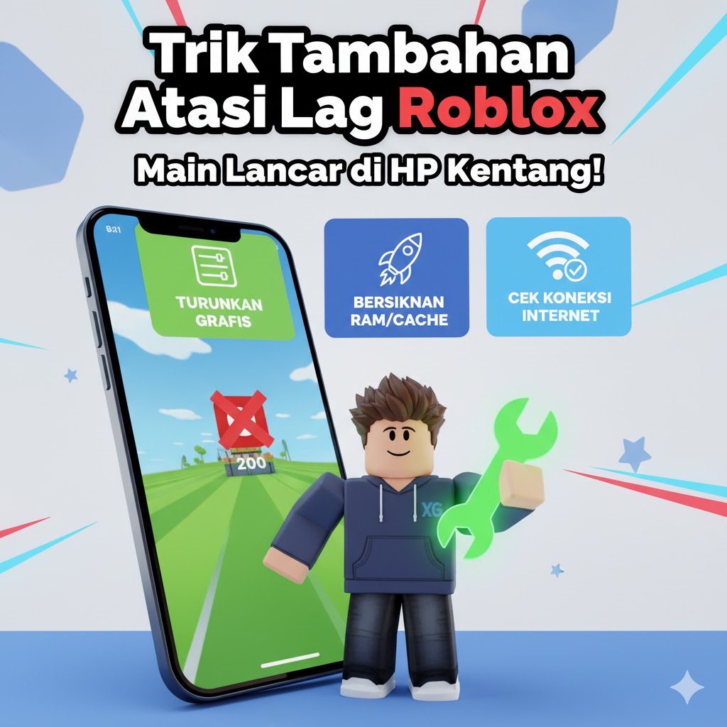 Trik Tambahan Atasi Lag Roblox: Main Lancar di HP Kentang!