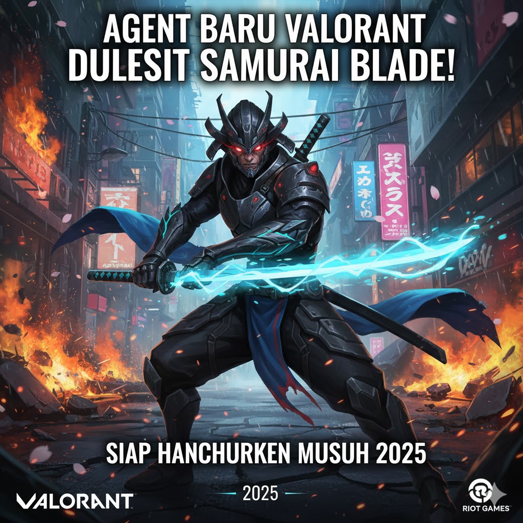 Agent Baru Valorant: Duelist Samurai Blade! Siap Hancurkan Musuh 2025