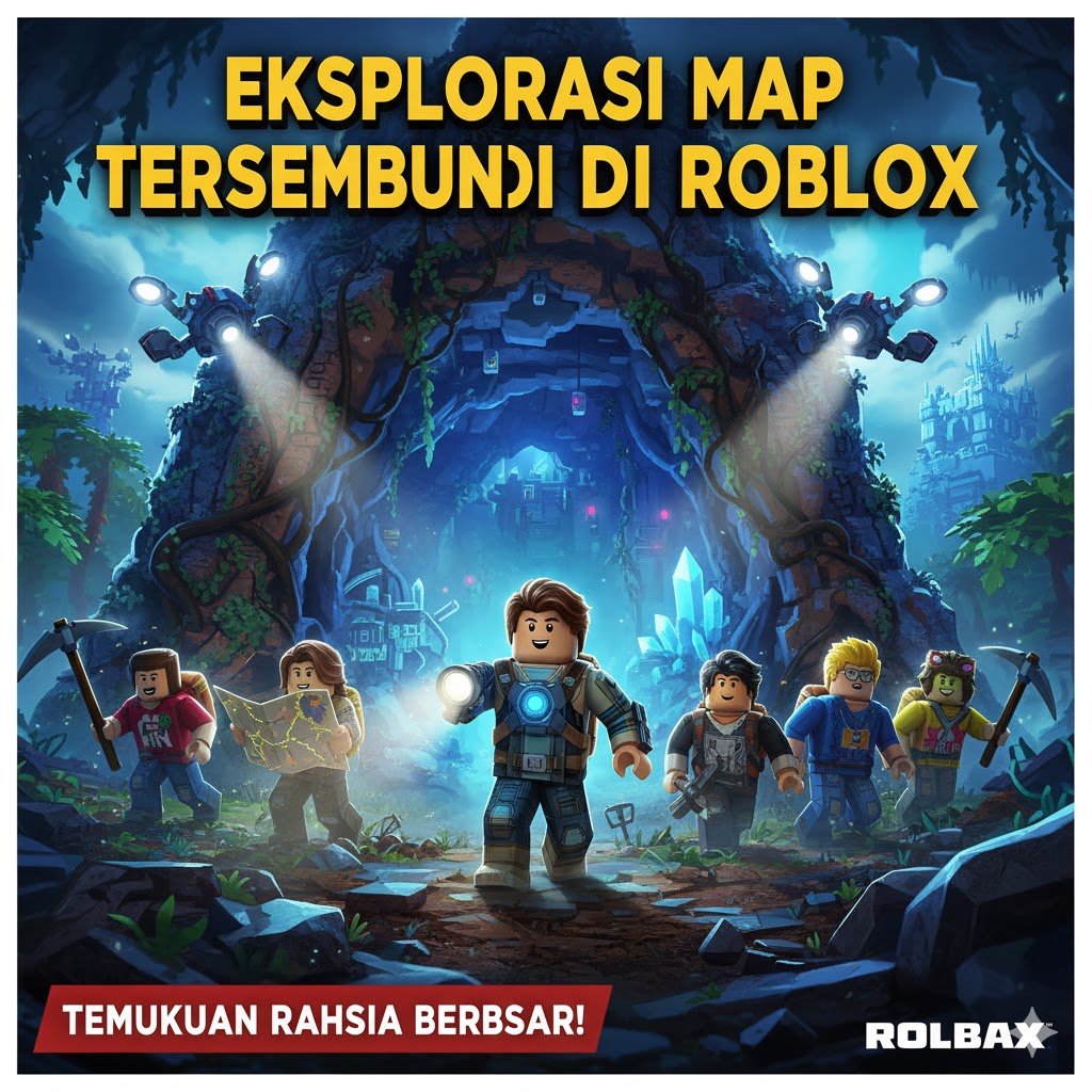 Eksplorasi Map Tersembunyi di Roblox