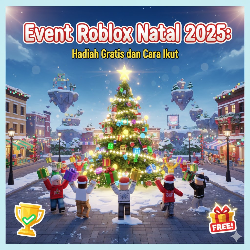 Event Roblox Natal 2025: Hadiah Gratis dan Cara Ikut