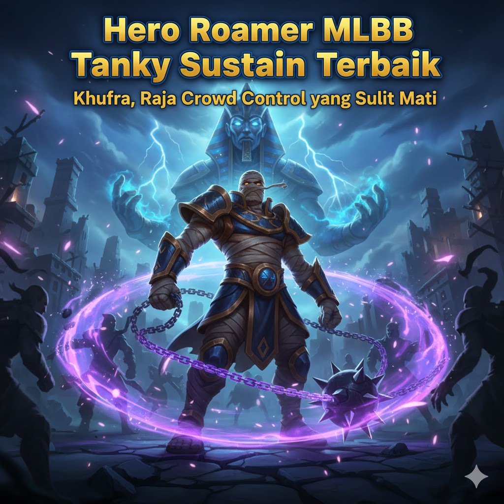Hero Roamer MLBB Tanky Sustain Terbaik: Khufra, Raja Crowd Control yang Sulit Mati