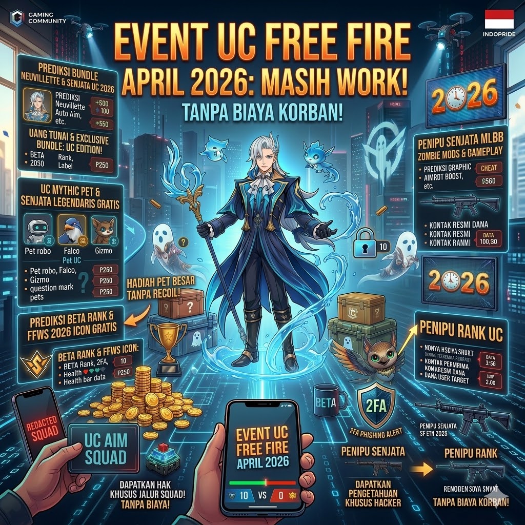 Event UC Free Fire April 2026 yang Masih Work – Klaim Sekarang!
