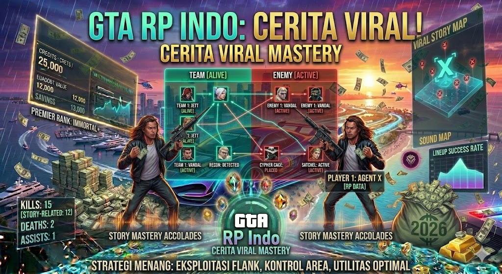 GTA RP Indo: Cerita Viral TikTok Meledak 2026!