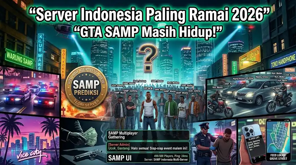 GTA San Andreas Multiplayer: Server Indonesia