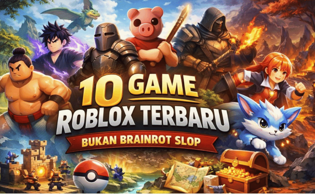 10 Game Roblox Terpopuler di Indonesia April 2026